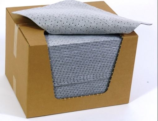 Absorptie doeken, 1-laags, grijs, 40x50 cm, 100 stuks