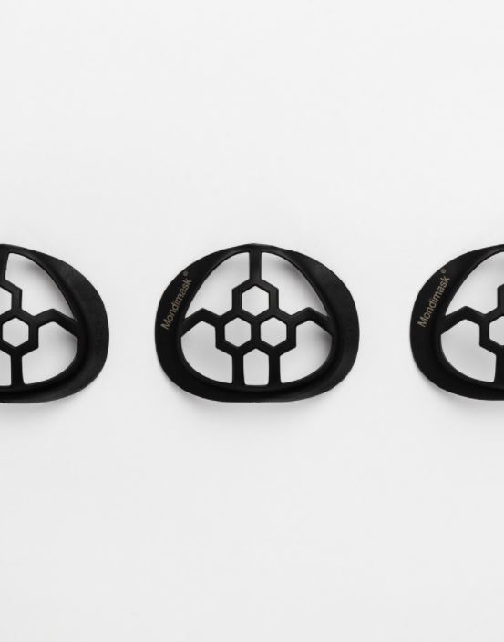 Mondmasker beugel zwart (5 stuks)