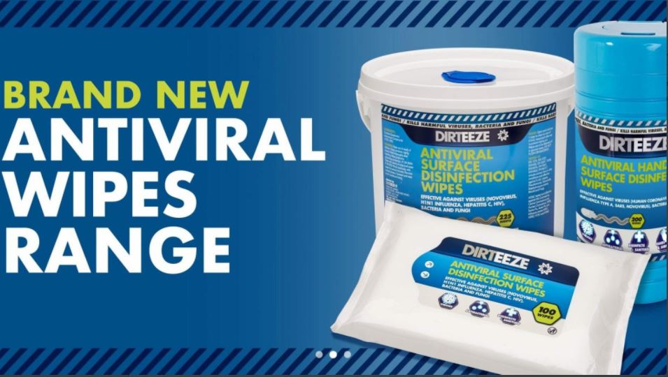 Dirteeze antibacterial hand &amp; surface wipes - Emmer 