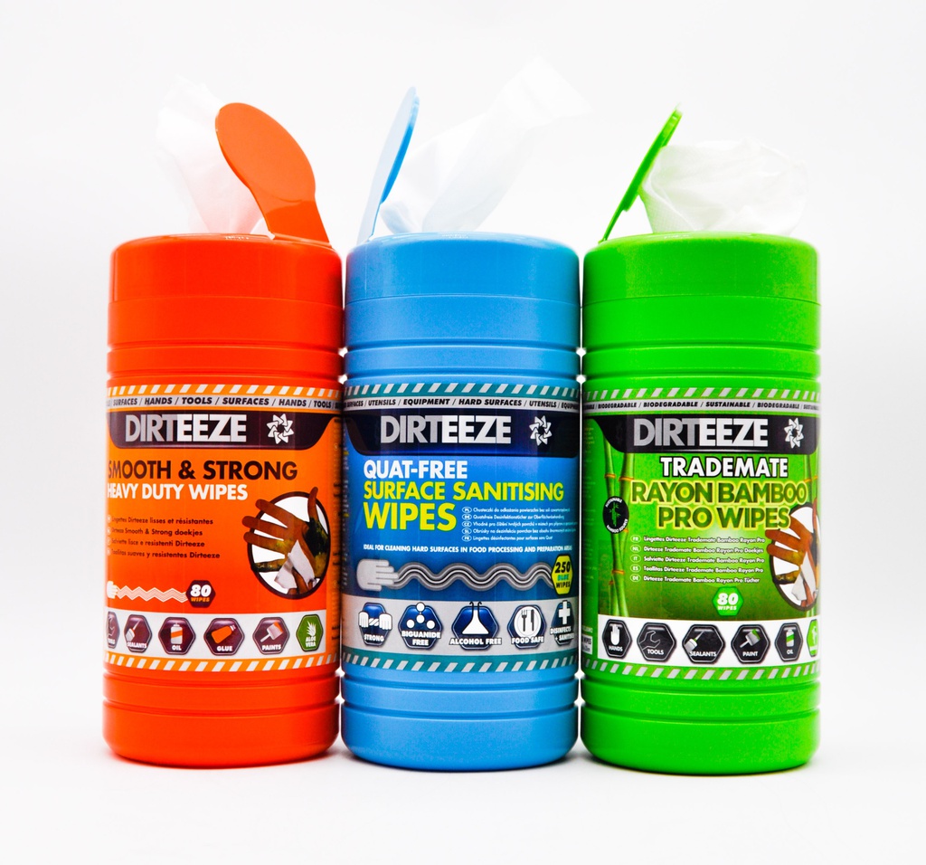 Bamboo Wet Wipes - tubes 