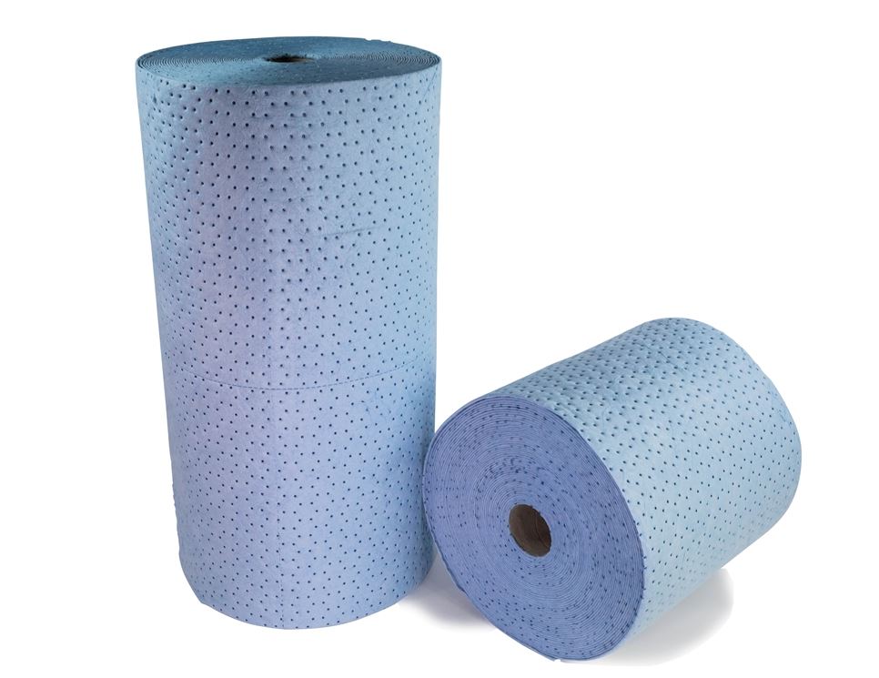 Absorptie rol, 1-laags, blauw, 80cm x 60m, 1 rol