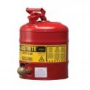 Récipient de sécurité pour produits inflammables 19L rouge , non-inclinable, Bouchon 08540